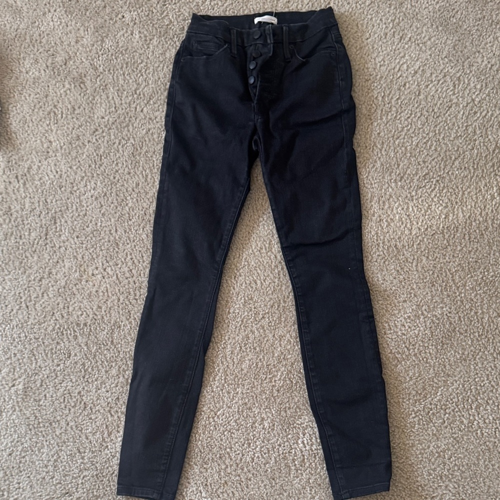 Good American Black Denim Jeans
